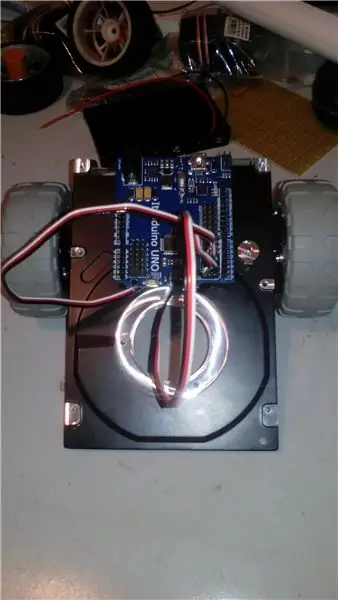 ARDUINO HDD SUMO ROBOT