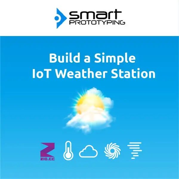 Construya una estación meteorológica IOT simple