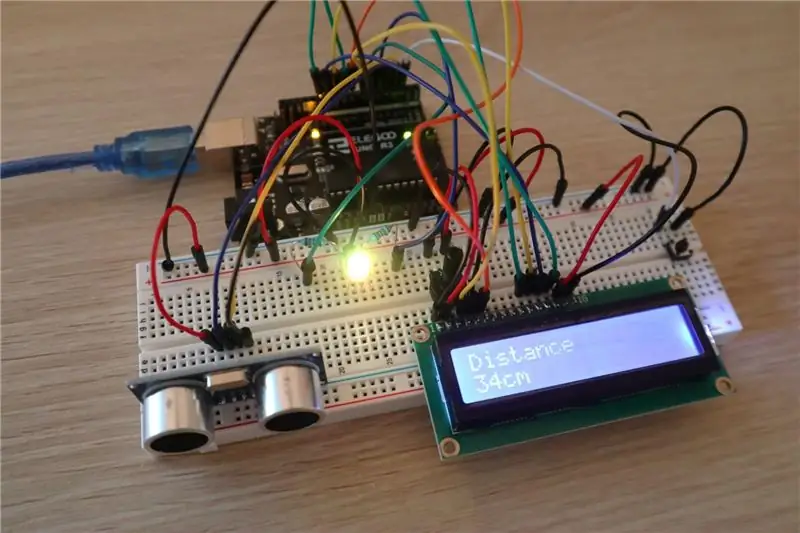 Arduino Parking Assistant - Παρκάρετε το αυτοκίνητό σας στο σωστό σημείο κάθε φορά