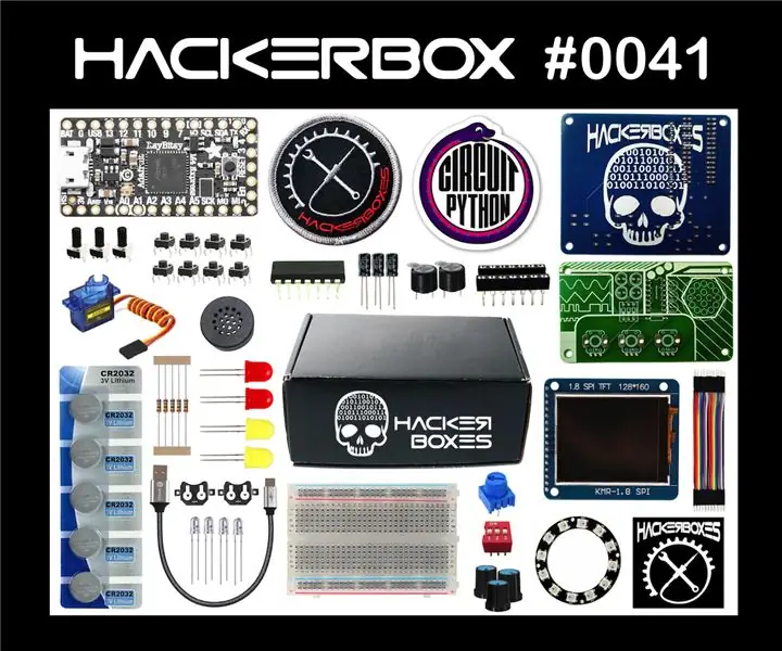 HackerBox 0041: CircuitPython: 8 ขั้นตอน