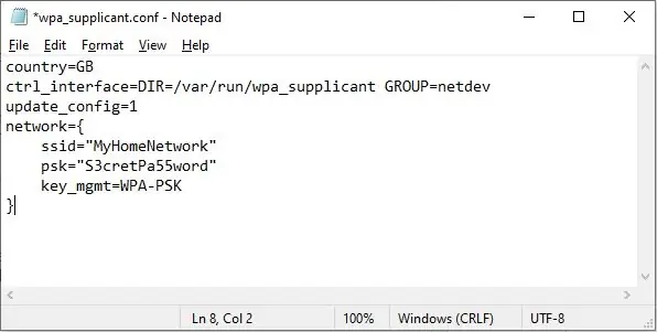 Configurazione del Raspberry Pi (Parte 1) - WiFi e SSH