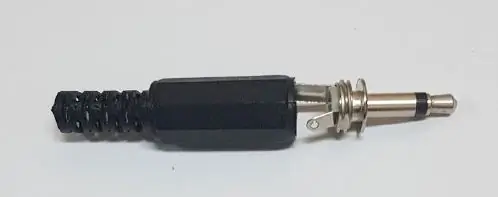 Desaparafuse o conector do fone de ouvido