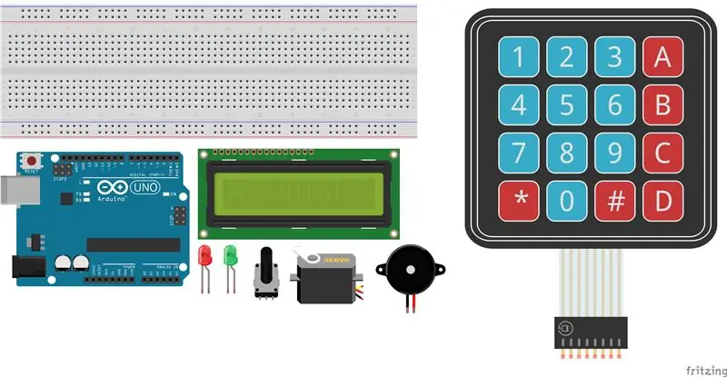 Tastatūras durvju slēdzene