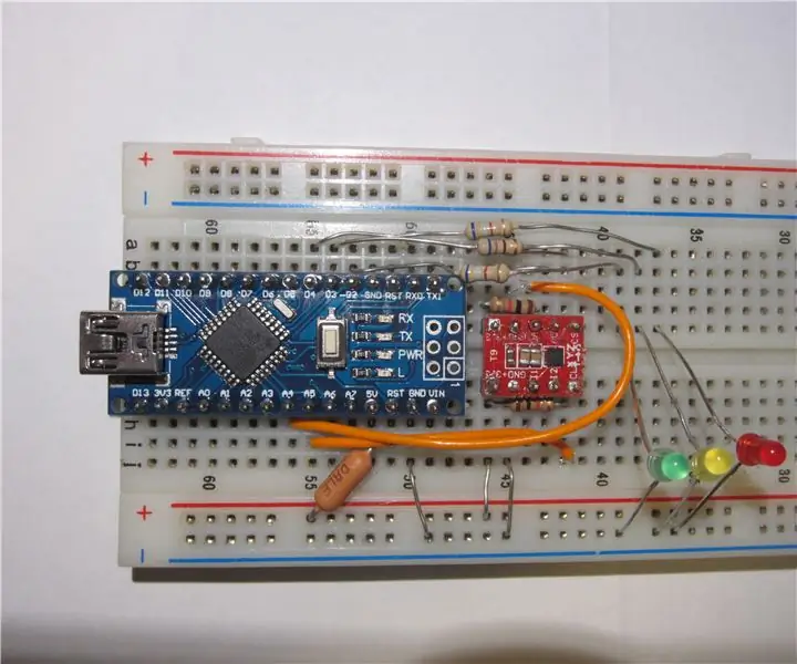 Pagrindinis „Arduino“žemės drebėjimo detektorius: 7 žingsniai (su nuotraukomis)