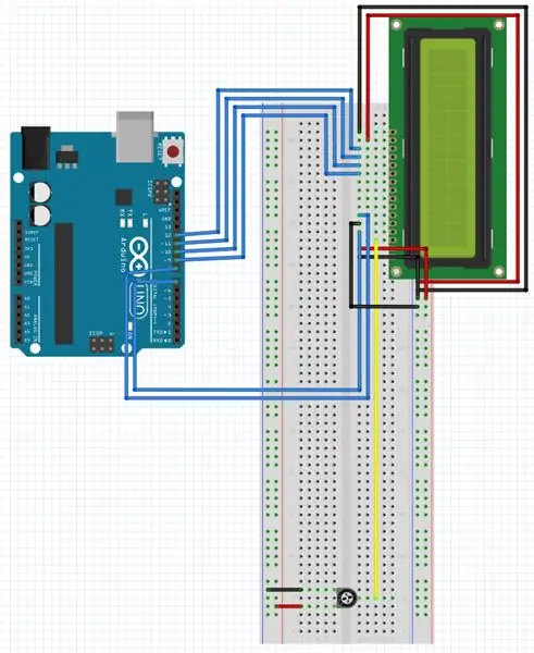 De potentiometer toevoegen