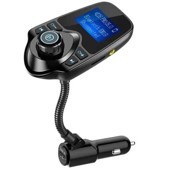 Nulaxy Bluetooth FM Transmitter Power switch Mod