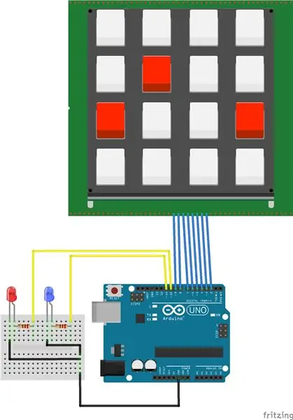 Tic Tac Toe W/ Ua & Keypad