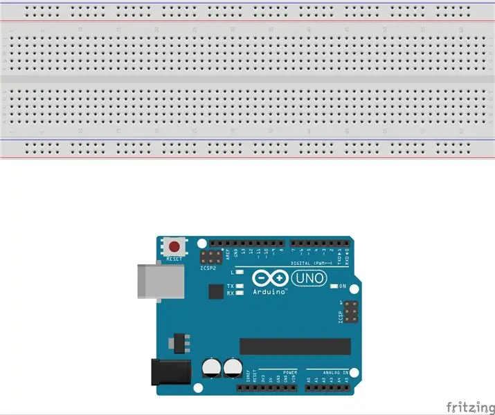 Postavite Arduino Uno i Breadboard