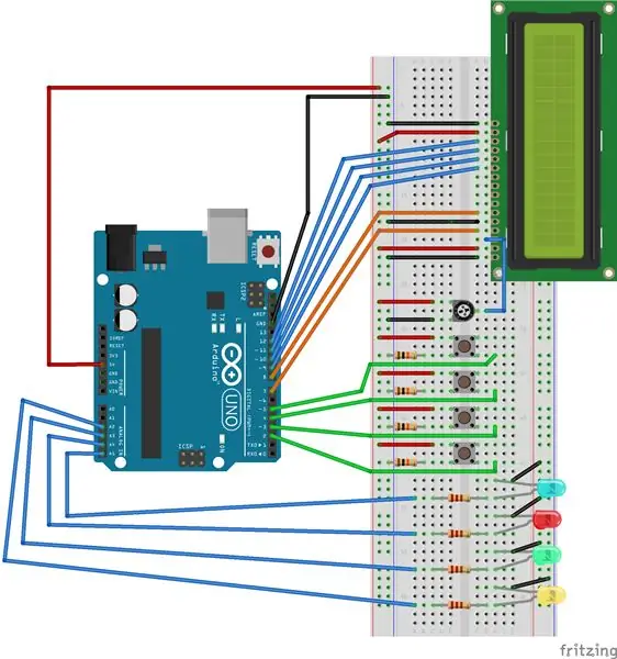 Collega lo schermo LCD