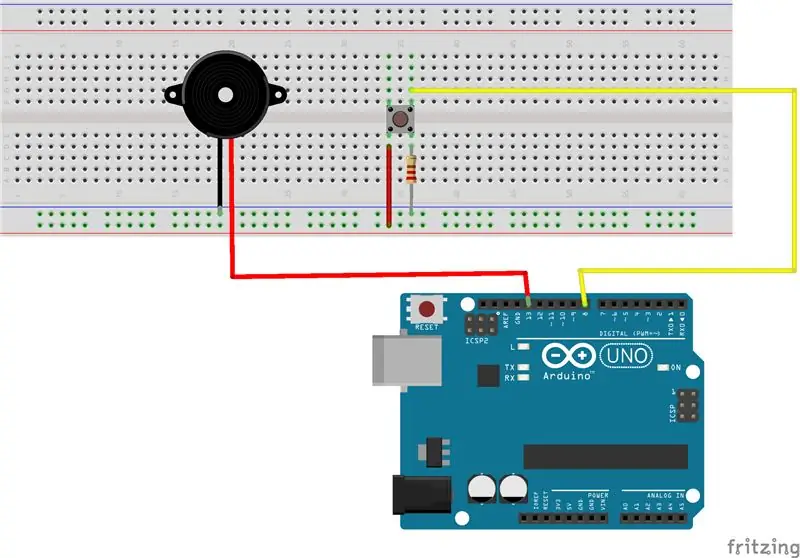 Button жана Buzzer