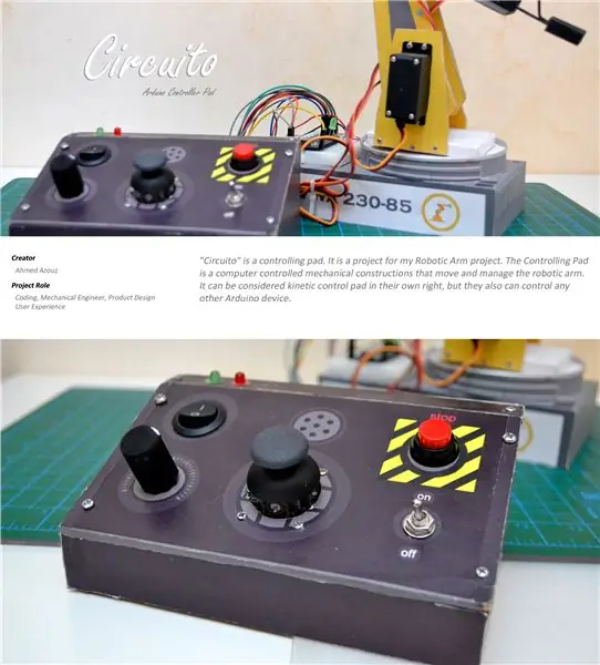 Ovládací podložka Circuito Arduino