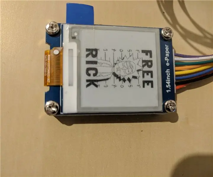 Waveshare EPaper 1.54 Raspberry Pi: 5 Langkah