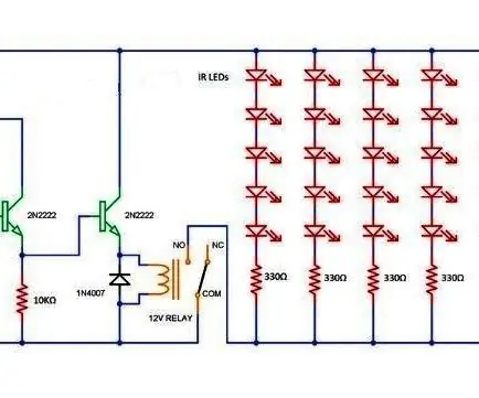 Đèn chiếu sáng hồng ngoại (Hồng ngoại) Phần 1: 5 bước