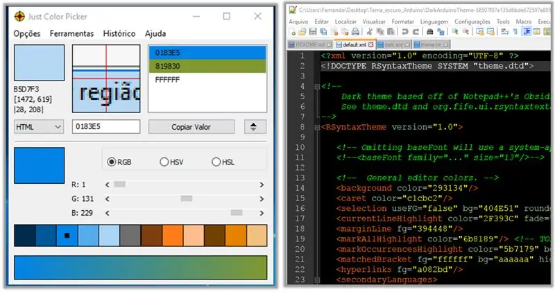 JCPICKER.exe i Notepad ++