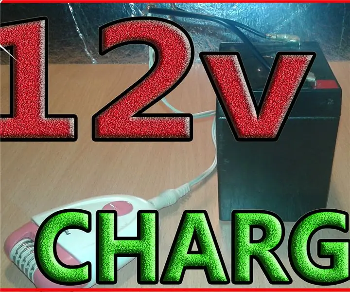 Cómo hacer que el cargador de batería de 12 voltios no sea convencional: 5 pasos (con imágenes)