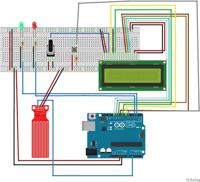 Hubungkan Sensor Ketinggian Air