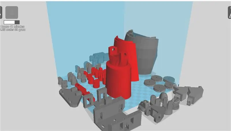 Modèles 3D de la main et de l'avant-bras