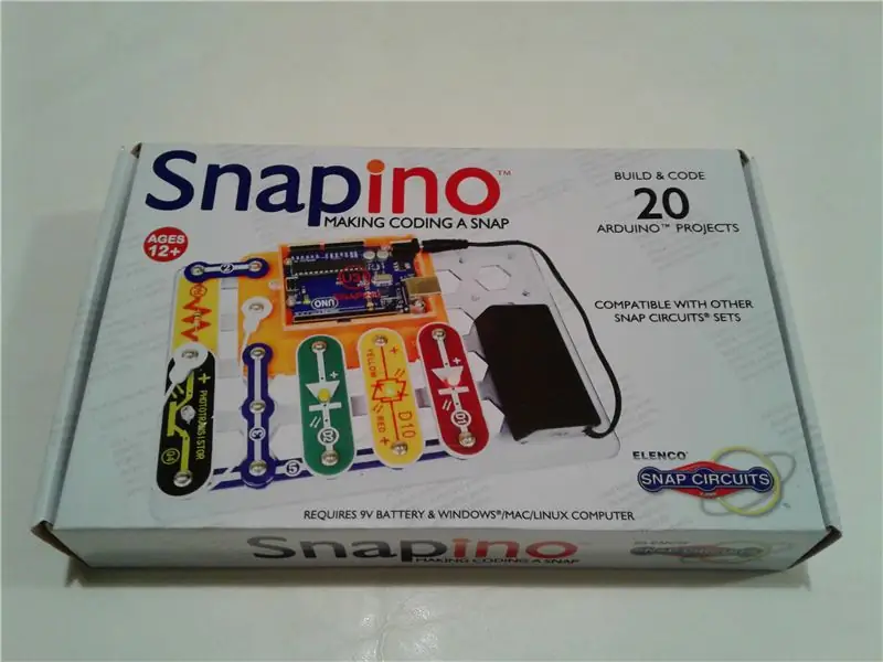 Az Elenco Snap Circuits Snapino készlet