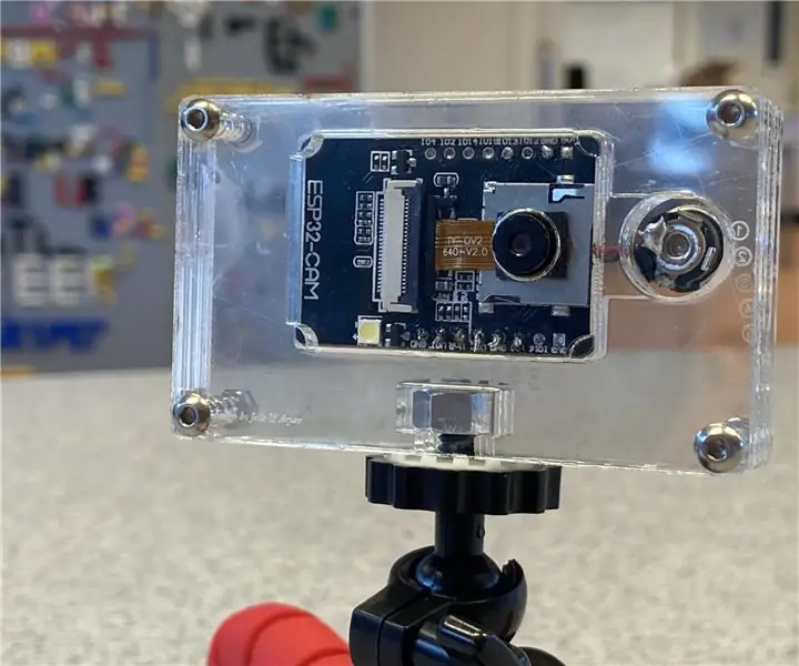 ESP32 Cam lāzera griezuma akrila korpuss: 3 soļi (ar attēliem)