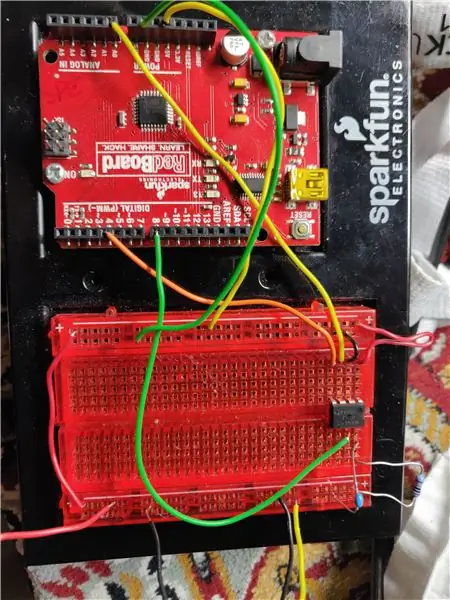 Arduino və MSGEQ7 -nin bağlanması