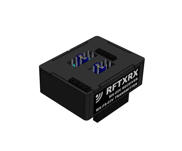 IOT123 - D1M BLOCK - RFTXRX Samestelling: 8 stappe