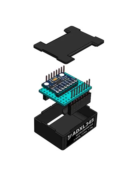 IOT123 - D1M BLOCK - ADXL345 Összeszerelés