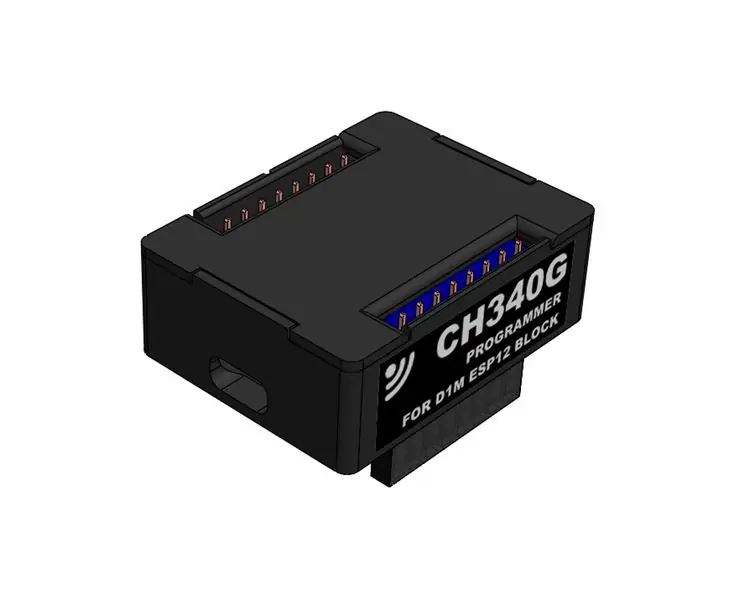 IOT123 - D1M CH340G - Montaža