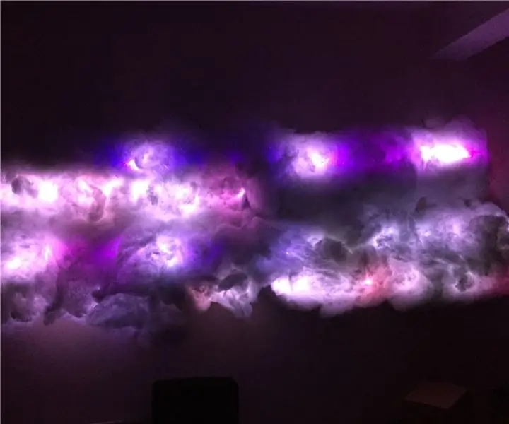 LED Clouds โดยใช้ Fadecandy, PI และ LED Strips: 4 ขั้นตอน (พร้อมรูปภาพ)