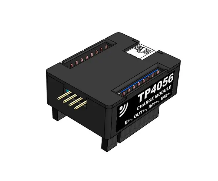 IOT123 - D1M BLOCK - TP4056 құрастыру: 8 қадам