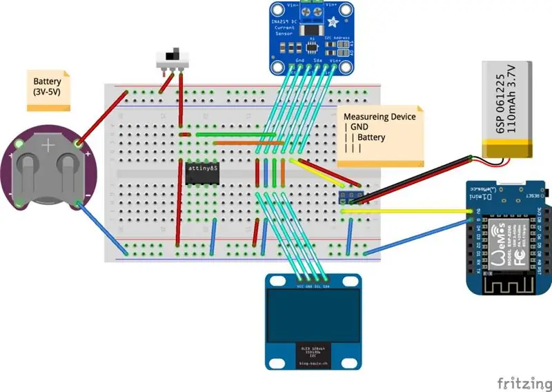 Montaža protoboard