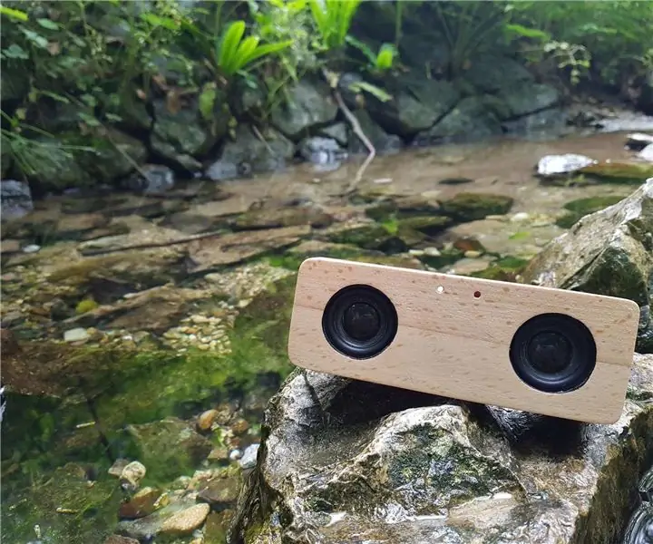 Speaker Bluetooth Portabel Terbuat Dari Kayu Scrap: 9 Langkah (dengan Gambar)