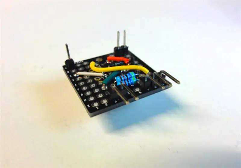 Aufbau der 3V3-I2C-Tochterplatine