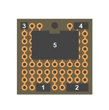 Aufbau der 3V3-I2C-Tochterplatine