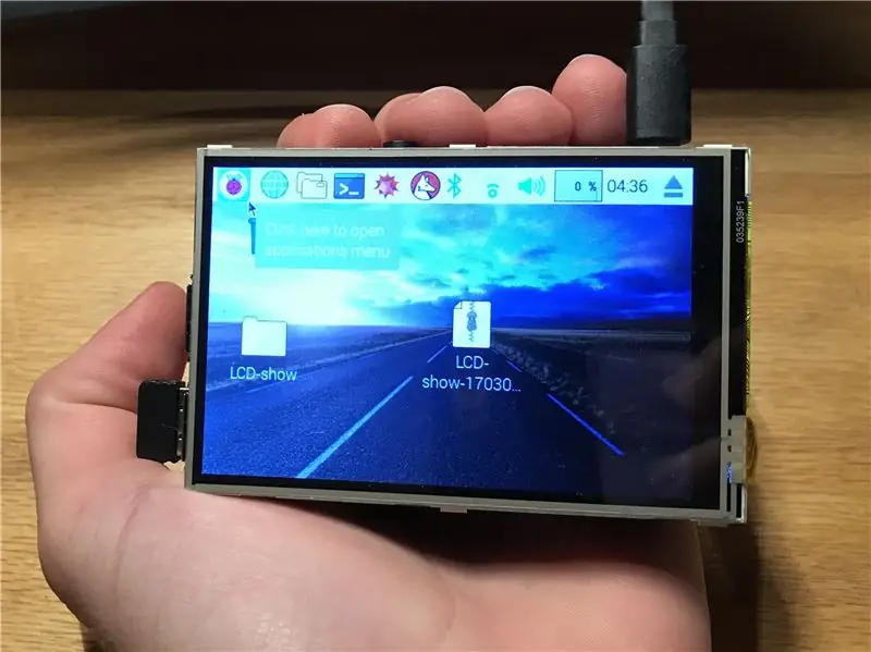 Raspberry Pi Touchscreen Zaub Qhia