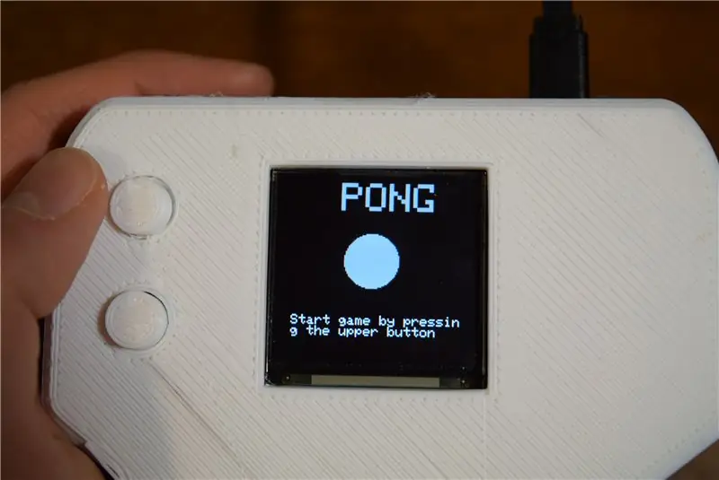 Ръчна конзола Arduino Pong