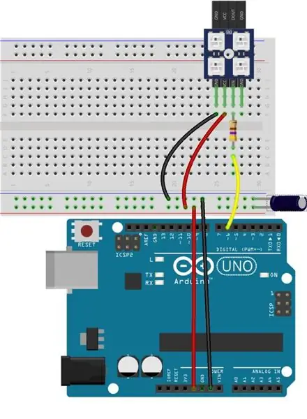 NeoPixel och Arduino -gränssnitt