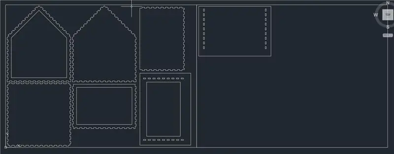 3D Laser Cut สำหรับเรือนกระจกขนาดเล็ก