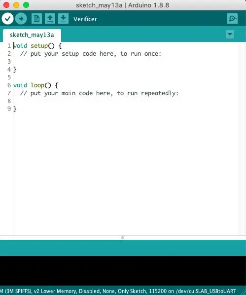 Arduino IDE -ийг тохируулж байна