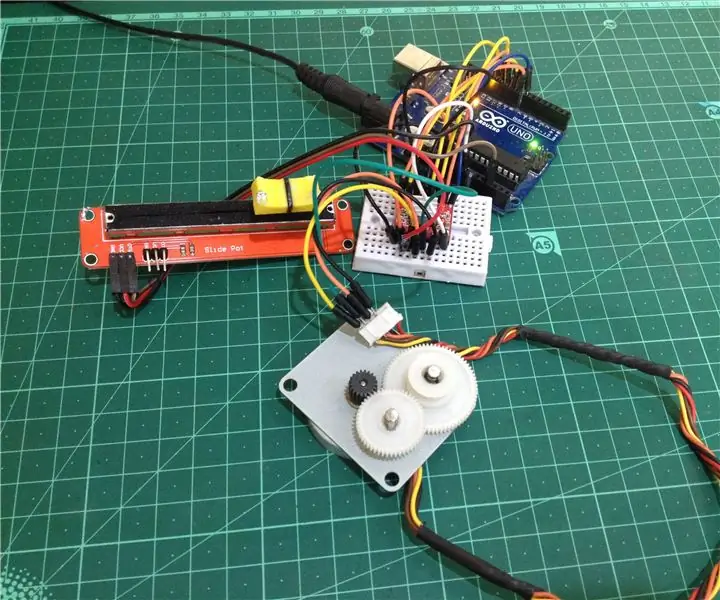 Een stappenmotor besturen met een potentiometer: 5 stappen