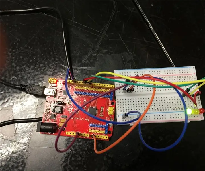 LED-temperatuursensor: 5 stappen