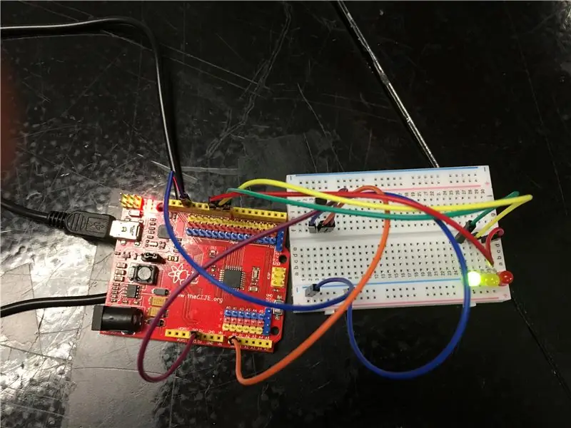 LED temperatursensor