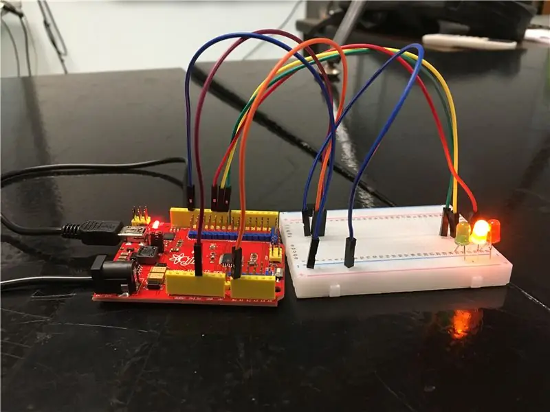 LED temperatursensor