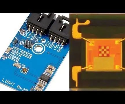 Arduino Nano - TSL45315 Apkārtējās gaismas sensora apmācība: 4 soļi