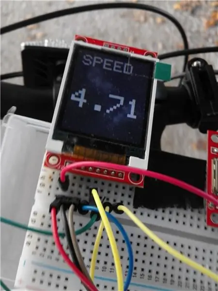 Arduino Bisikleta Speedometer Paggamit ng GPS