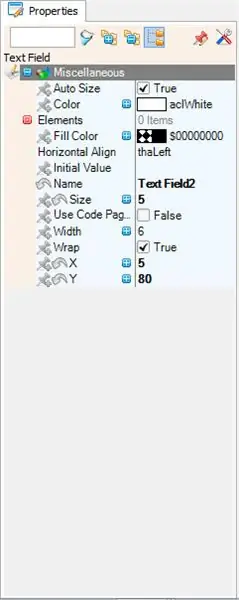 U Visuinu Set Components