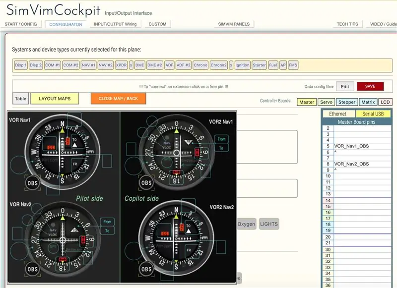 Dernière étape: configurer Simvim