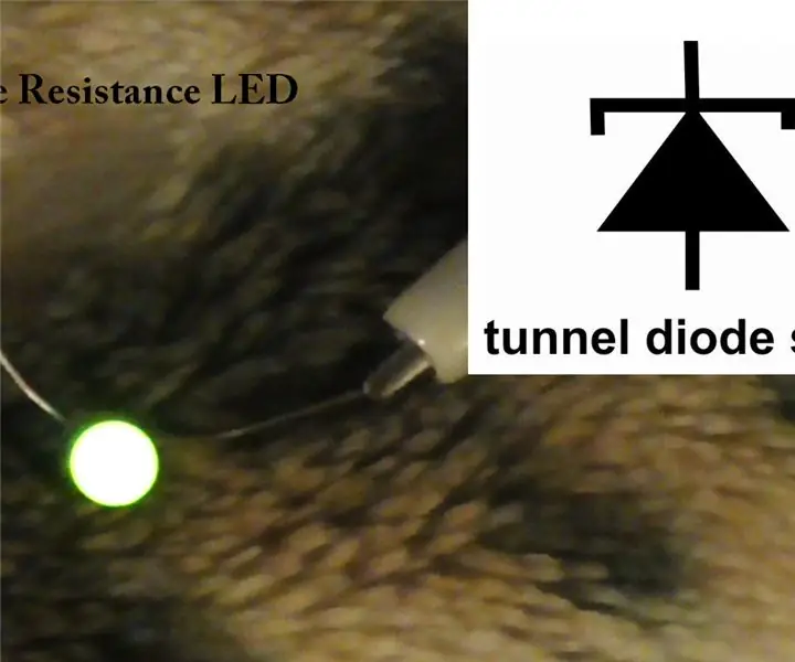 Теріс қарсылықты күшейтетін қарапайым жарық диоды: 4 қадам