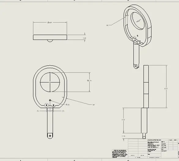 በ SolidWorks ላይ አካልን ይፍጠሩ