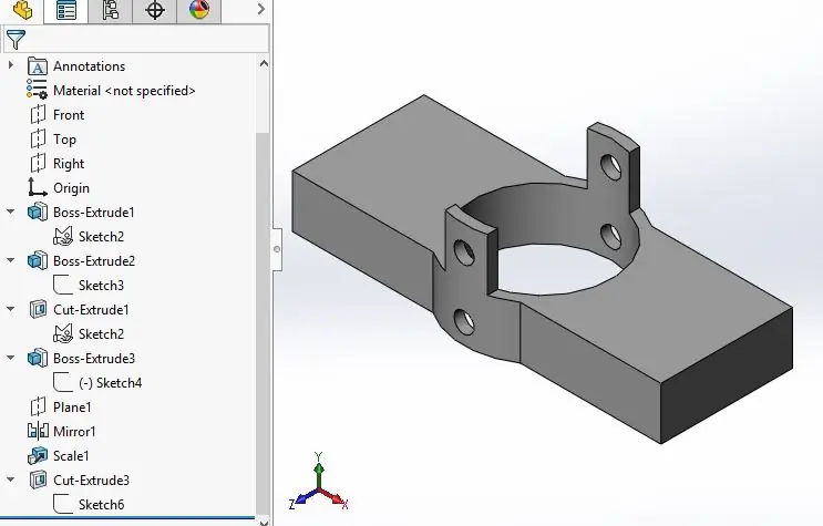 Skep die Pipe Mount