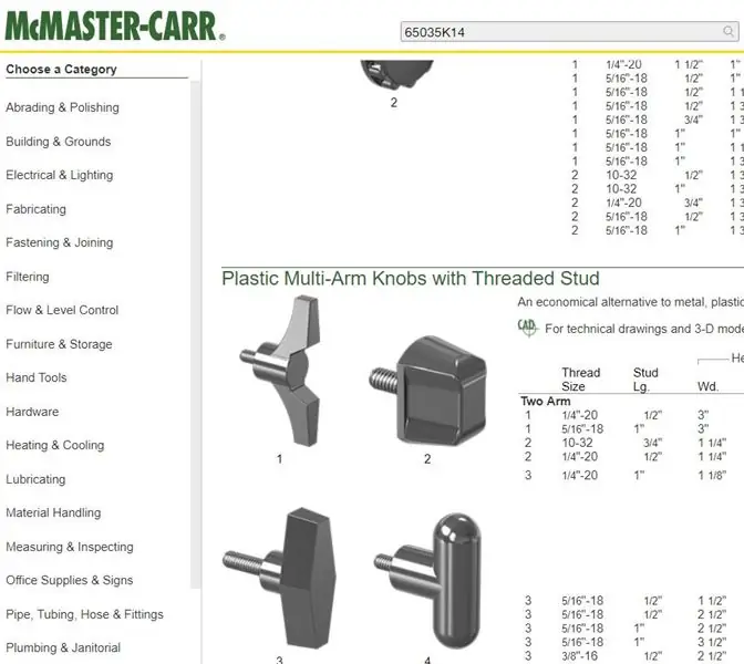 Поръчайте части от McMaster-Carr